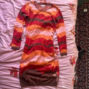 Another Girl long sleeve knit dress